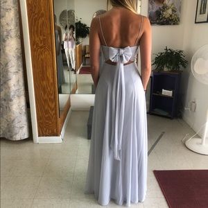 Jenny Yoo Whisper Blue Kiara Bridesmaids Dress